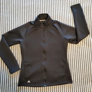 NWOT Adidas full zip golf jacket M black